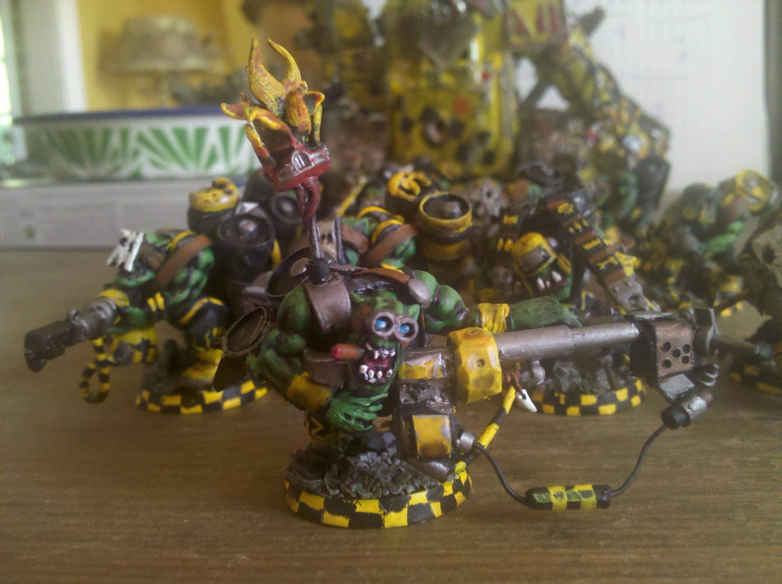Burna Boyz, Orks, aobr converted burna boy