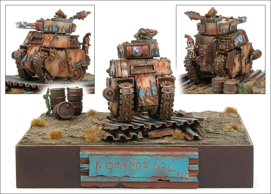 Diorama, Forge World, Grot Tank, Grots