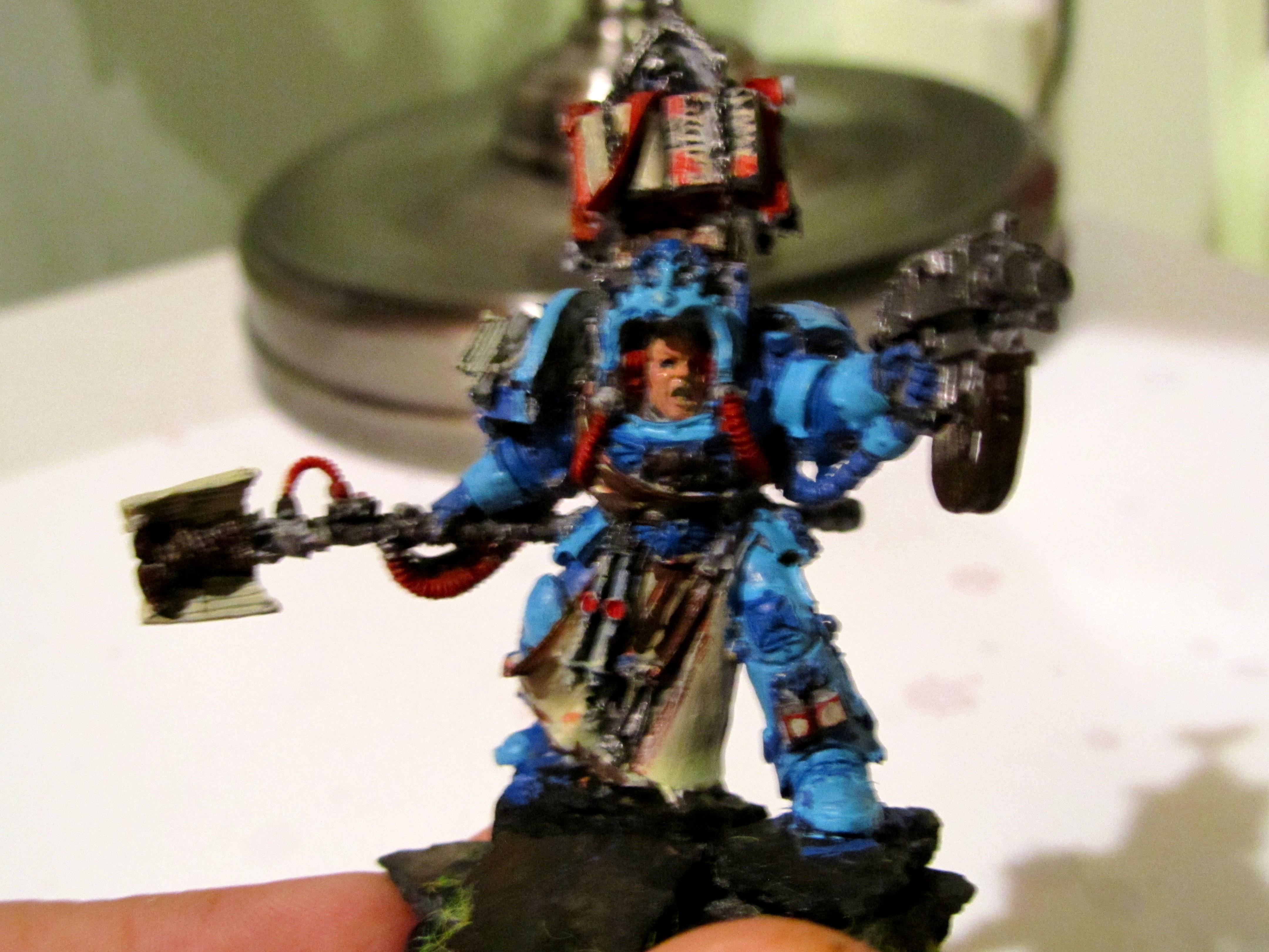 Librarian, Space Marines, Terminator Armor