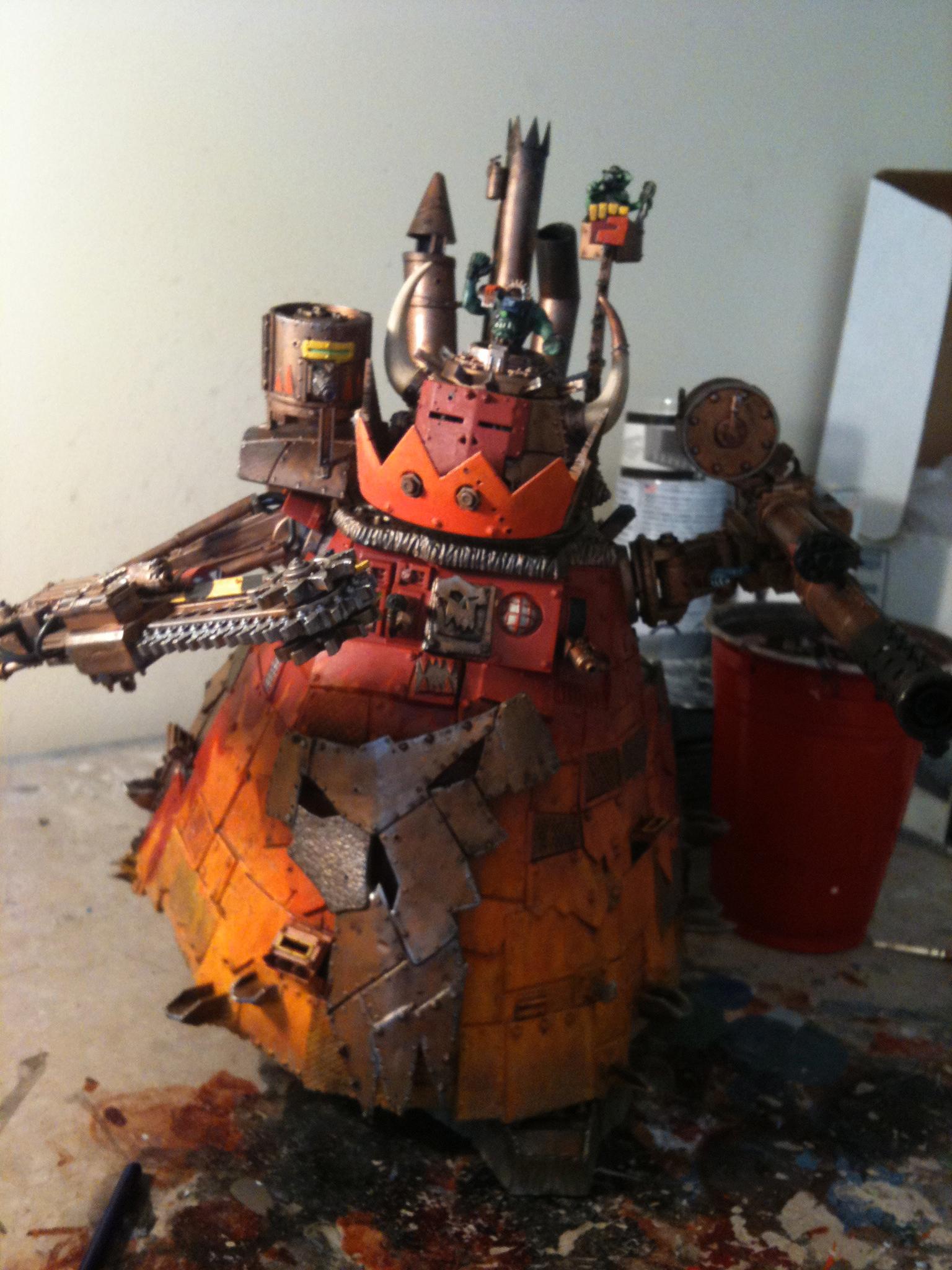 Gun, Orks, Stompa