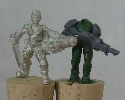 Cadians, Female, Female Cadian, Female Guard, Greenstuff, Imperial Guard, Scratch Build, Sculpting, Space Marines