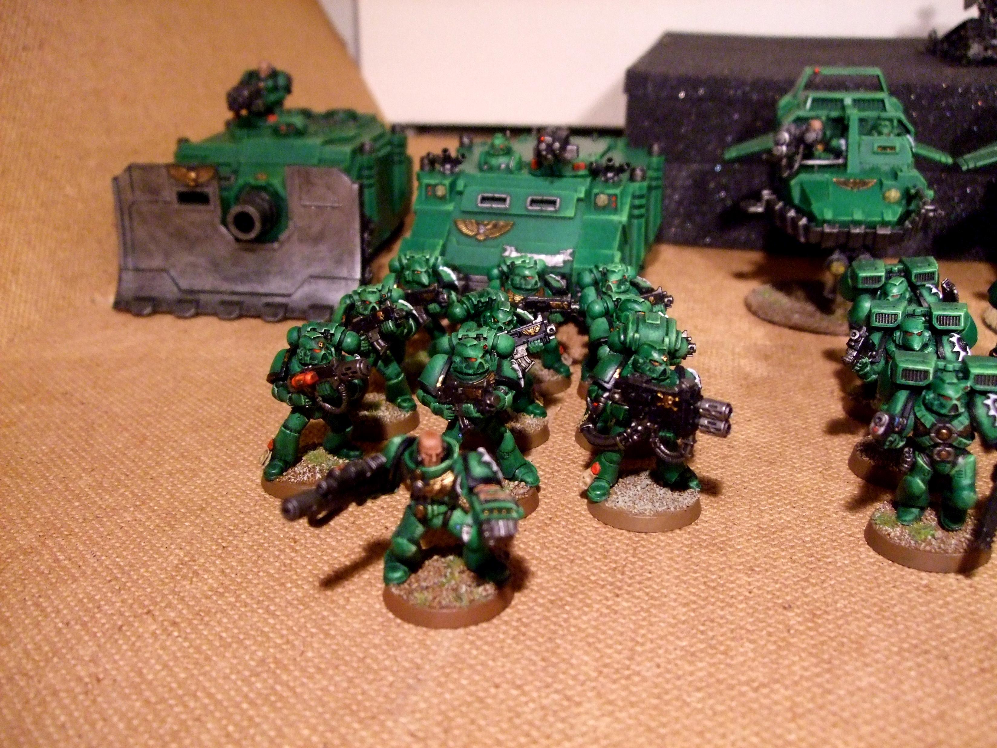 Aurora Chapter, Combimelta, Man-packed Multimelta, Meltagun, Multimelta, Power Fist, Space Marines, Tactical Squad