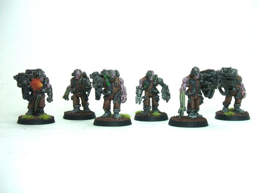 Tech-marines crew of misfit toys