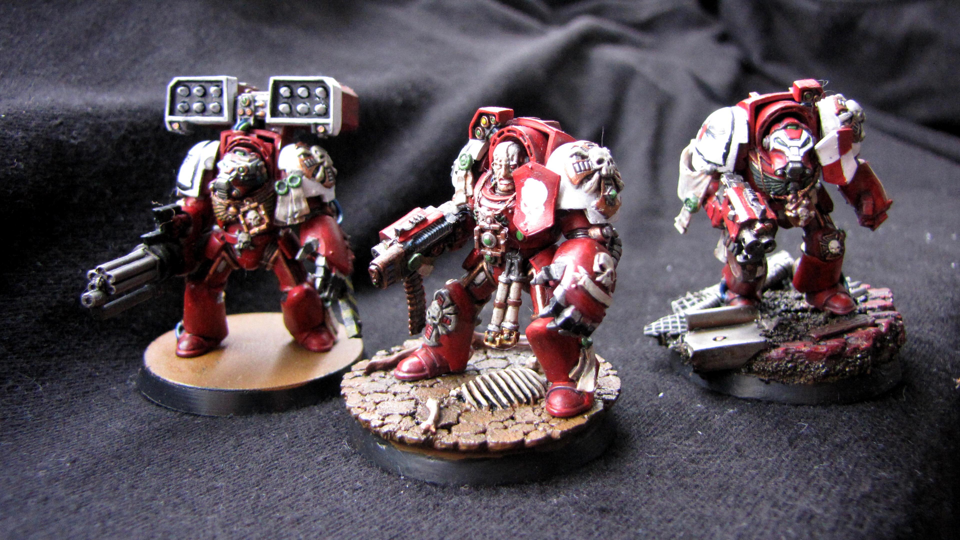 Assault Cannon, Blood Ravens, Cyclone Launcher, Terminator Armor