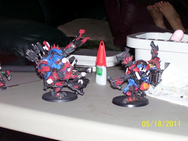Deff Dredd, Dreadnought, Orks, Warhammer 40,000, Work In Progress
