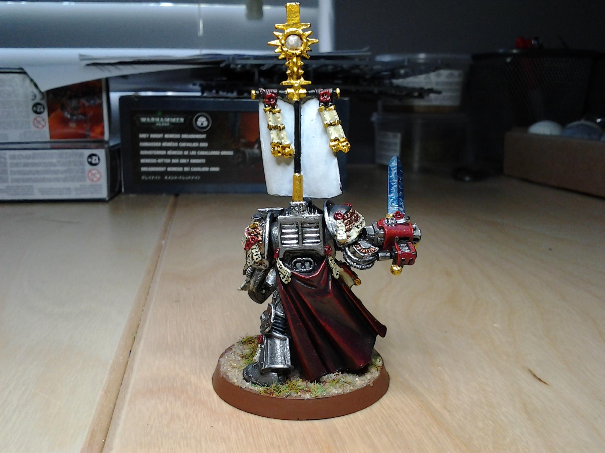 Draigo, Kaldor, Back of Draigo