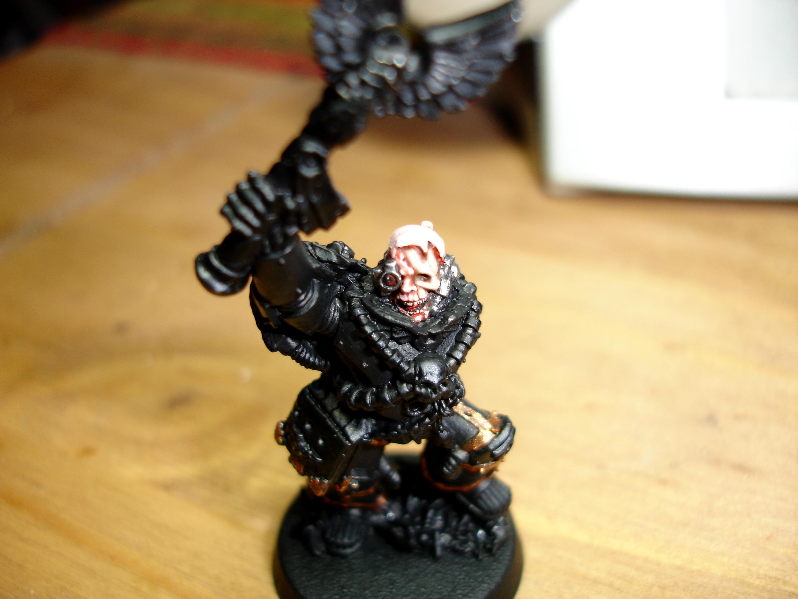 Cassius, Chaplain, Chaplin, Space Marines, Ultramarines, Warhammer 40,000, Work In Progress