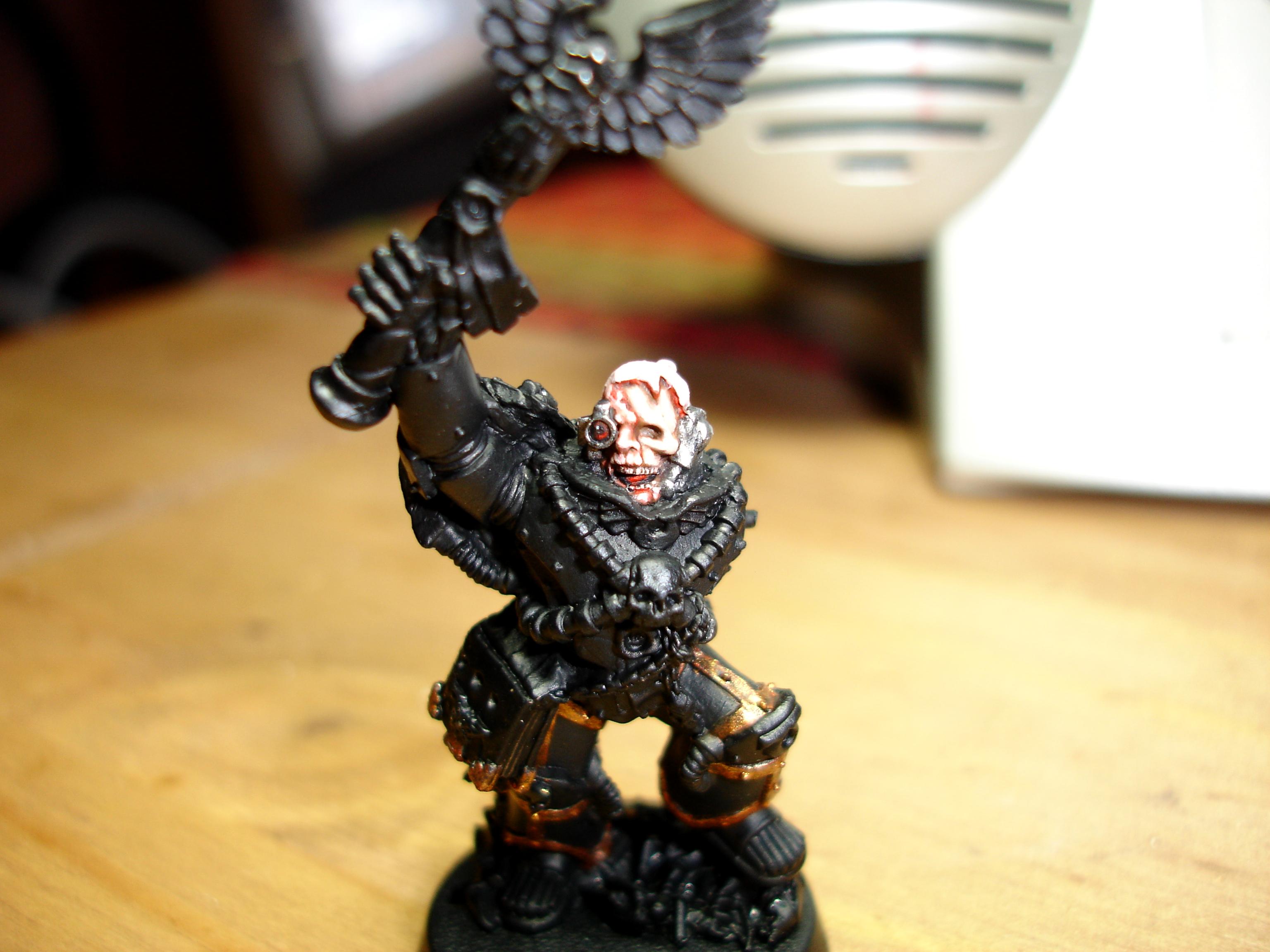 Cassius, Chaplain, Chaplin, Space Marines, Ultramarines, Warhammer 40,000, Work In Progress