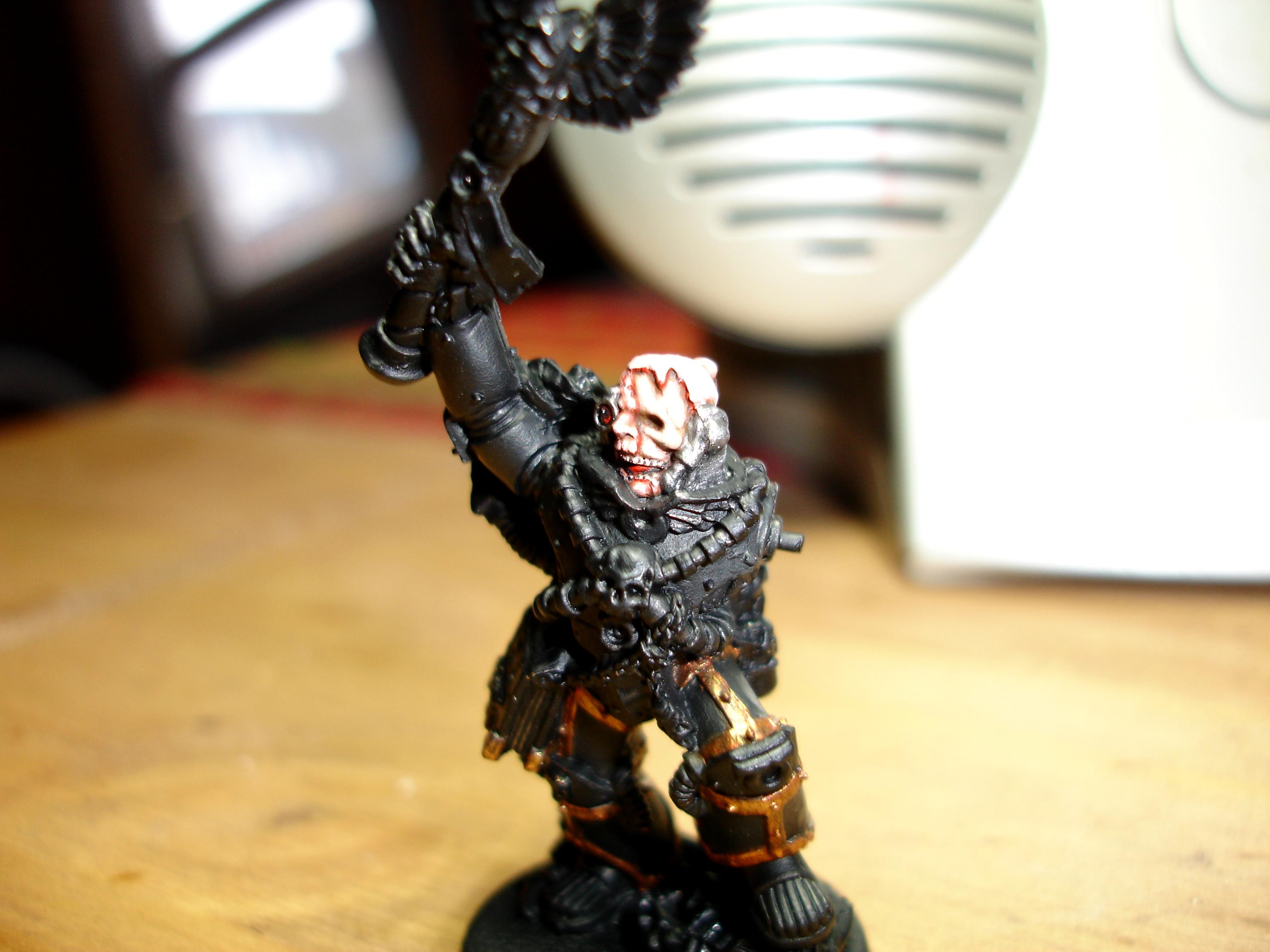 Cassius, Chaplain, Chaplin, Space Marines, Ultramarines, Warhammer 40,000, Work In Progress
