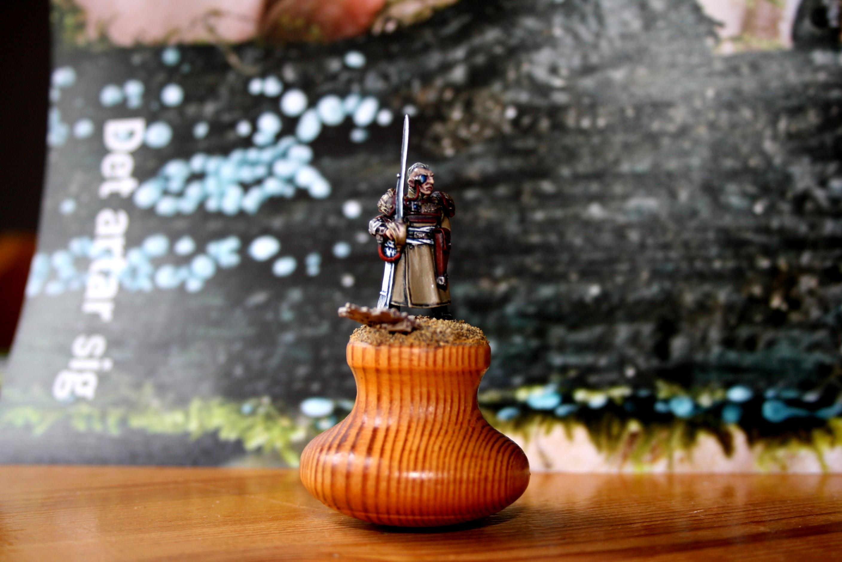 Company Commander, Dessert, Diorama, Imperial Guard