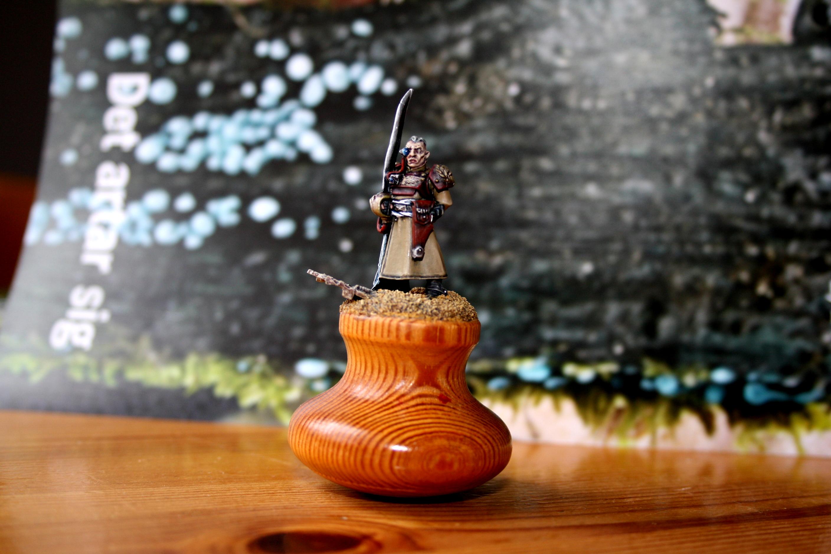 Company Commander, Dessert, Diorama, Imperial Guard