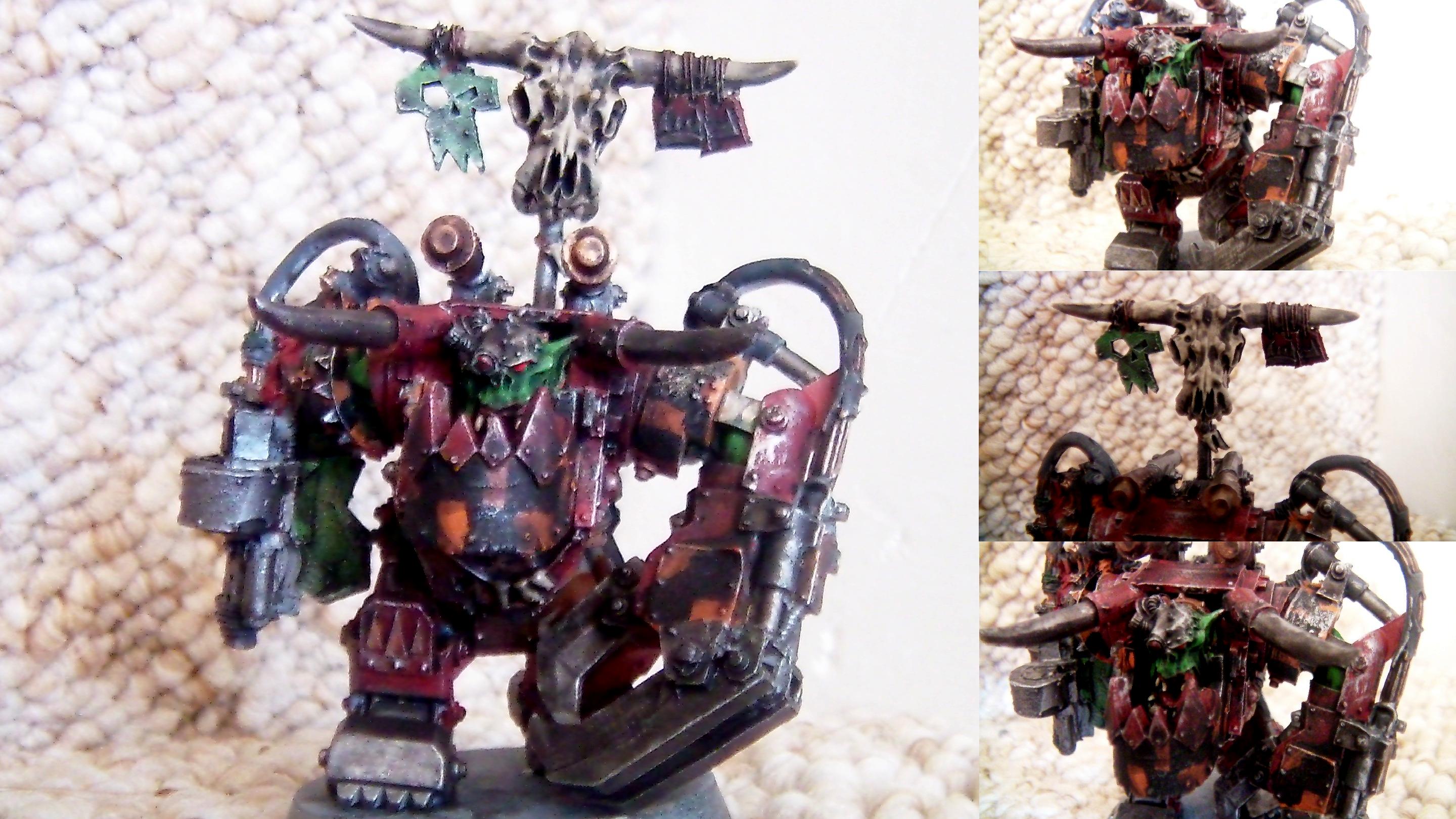 Boss, Ghazkhull, Headquarters, Mega Armor, Orks, Power, Power Klaw, Thraka, Warboss, Warhammer 40,000