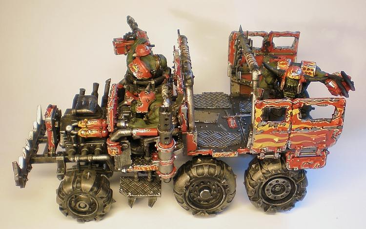 Battlewagon, Orks, Warhammer 40,000, Warhammer 400000