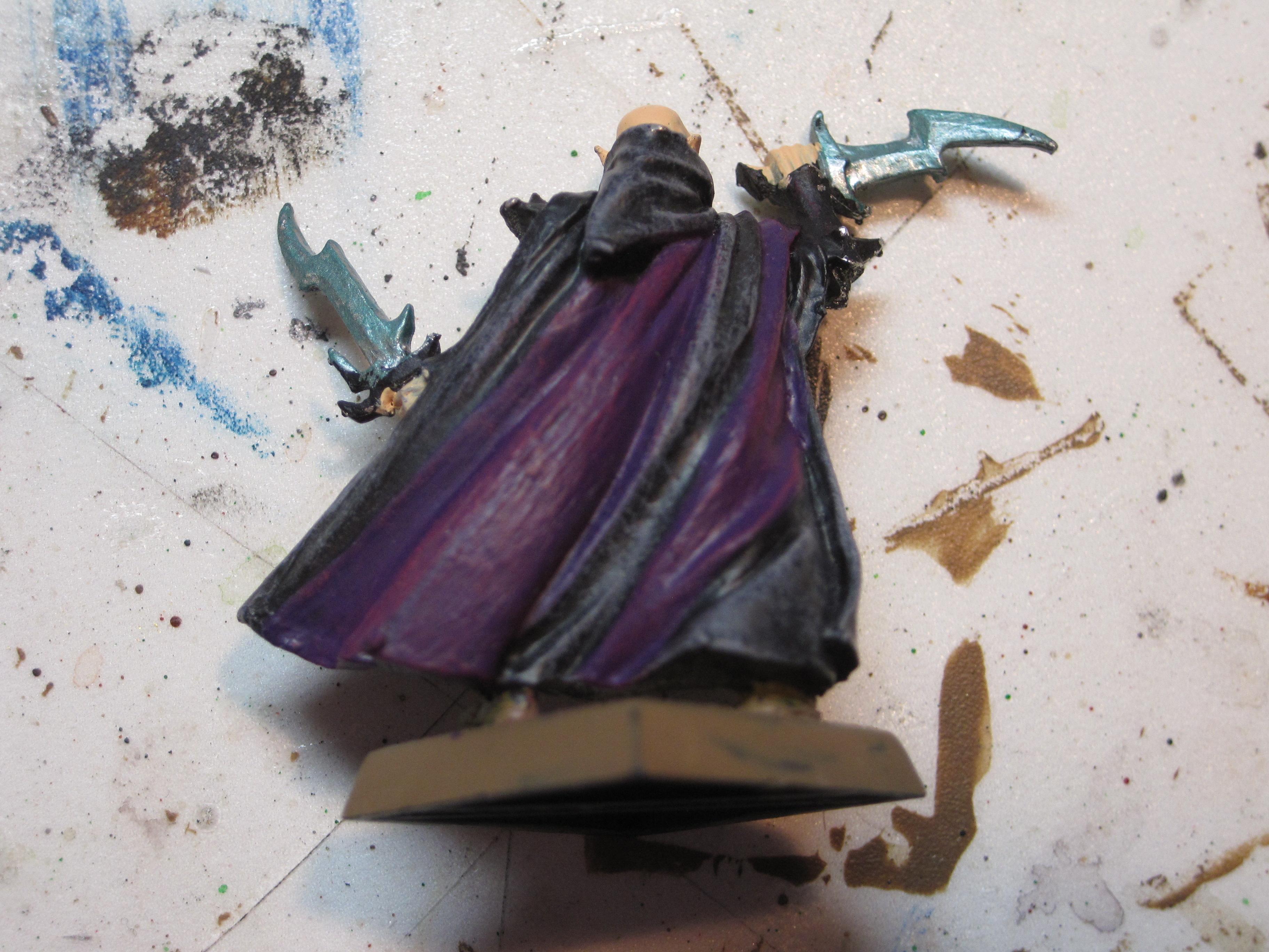 I used Liche Purple, Warlock Purple, Fortress Gray and Skull White