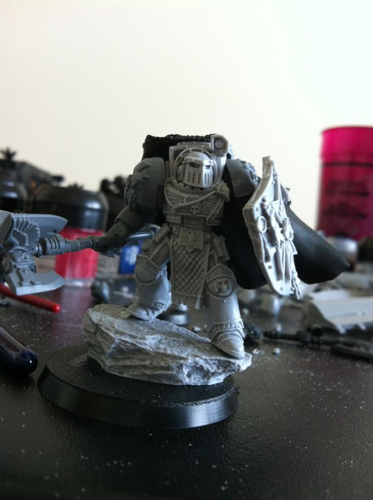 Captain, Character, Conversion, Kit Bash, Space Marines, Terminator Armor