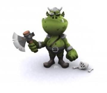 My old ork avatar, SPREAD THE ORKYNESS!