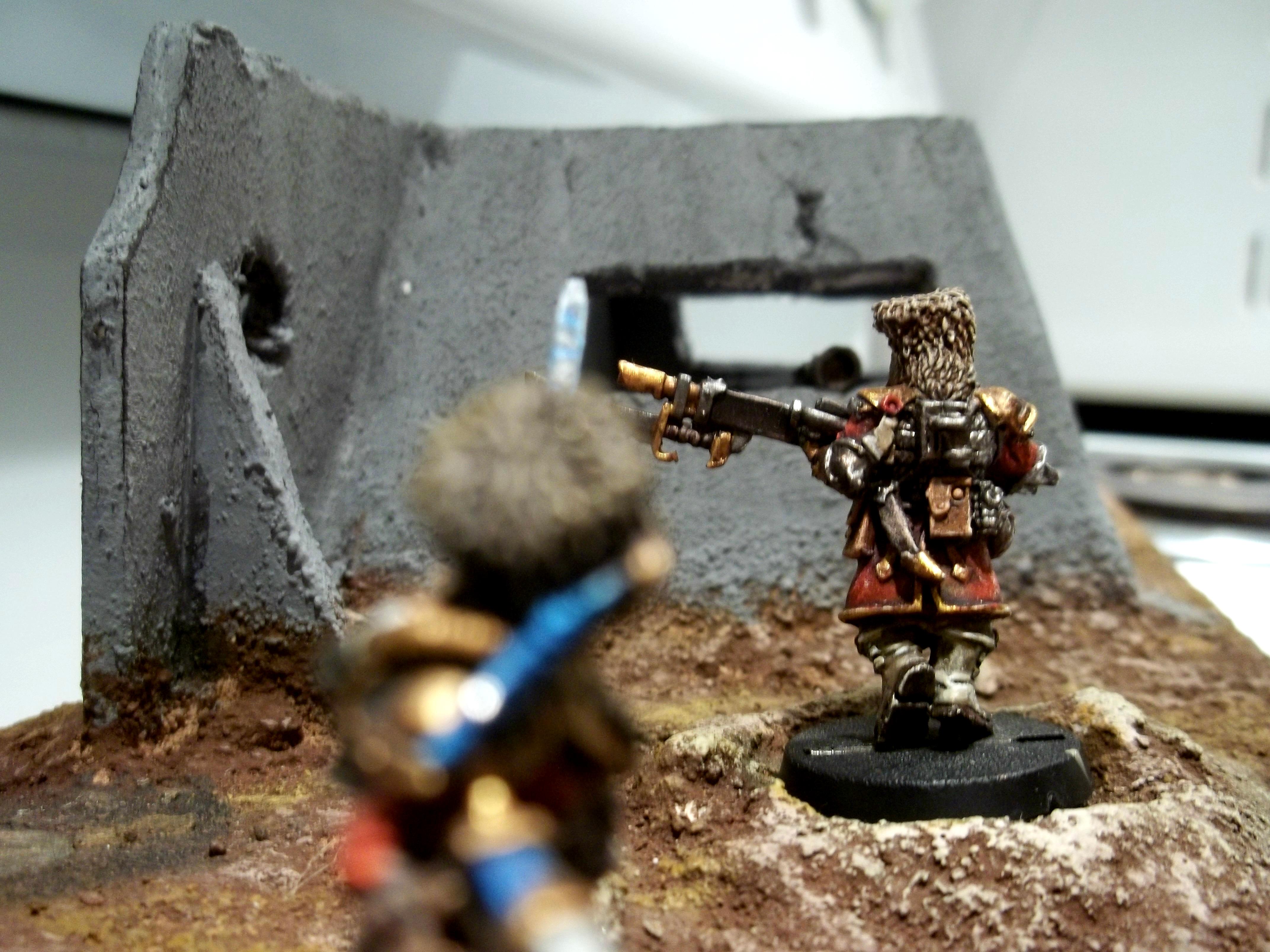 Diorama, Firstborn, Imperial Guard, Infantry, Vostroyan, Vostroyan Firstborn, Vostroyans