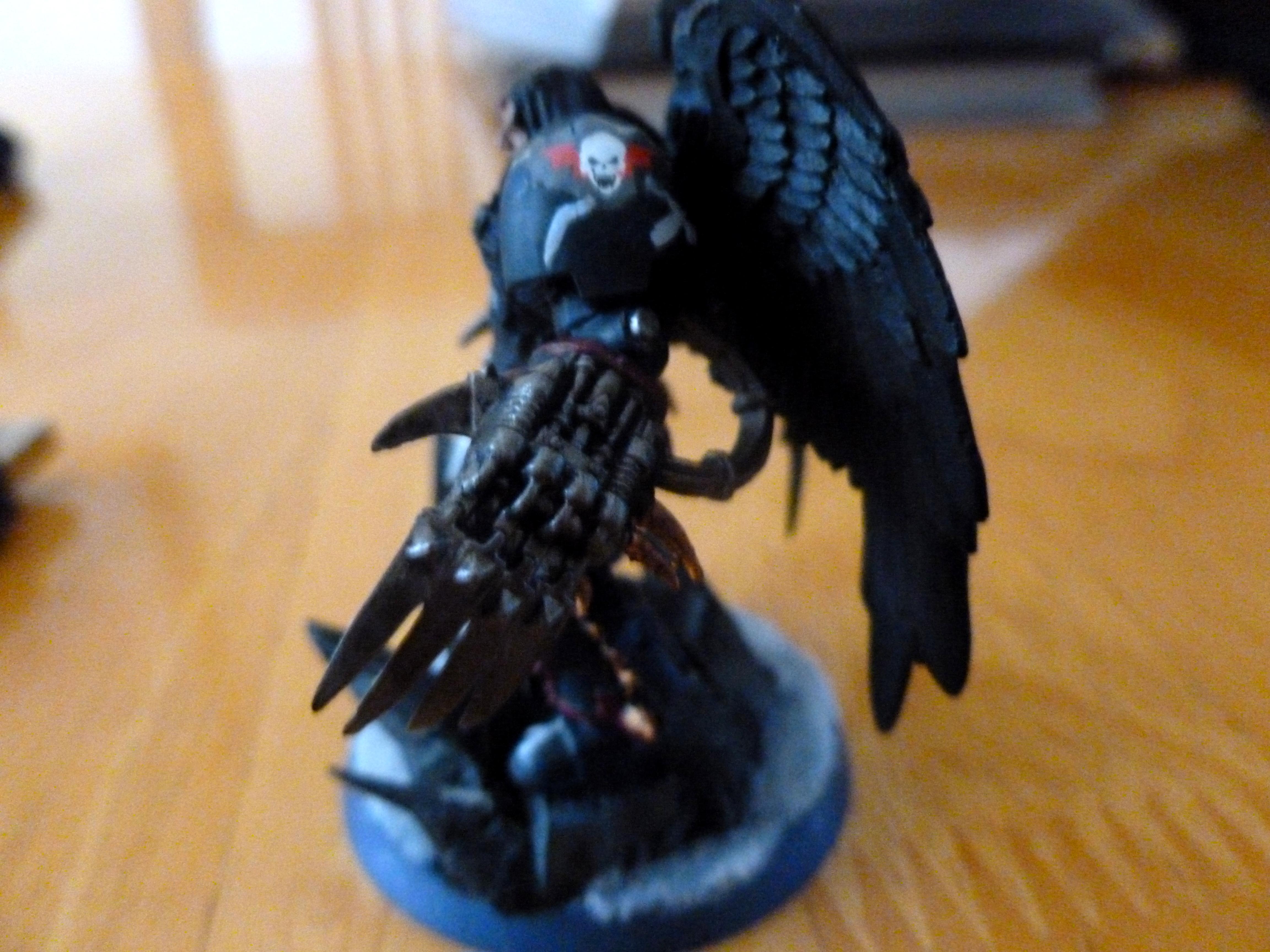 Angel Wings, Power Armor, Power Claw, Space Marines, Winged