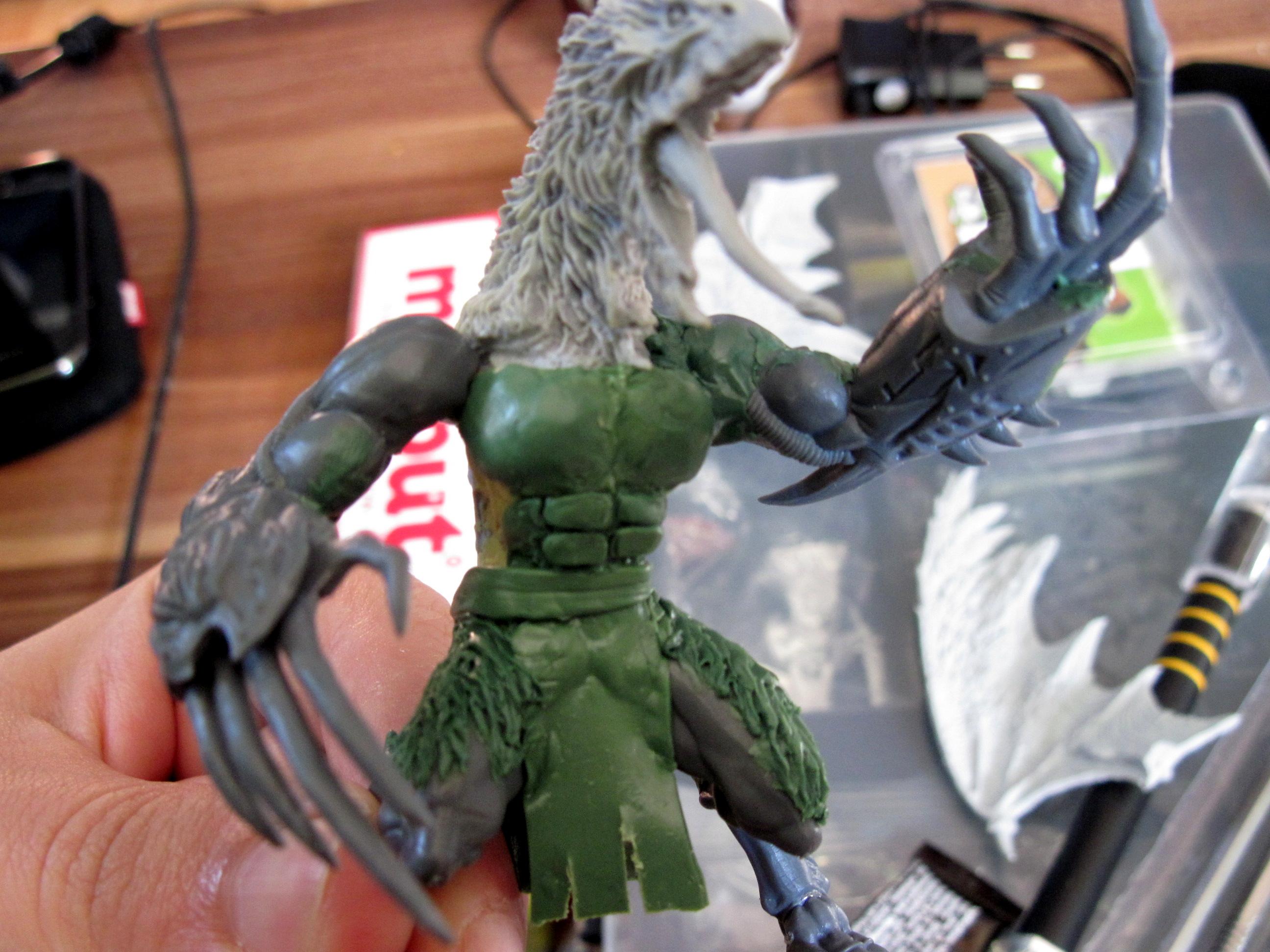 Chaos Space Marines, Daemon Prince, Tzeentch, Warhammer 40,000, Work In Progress