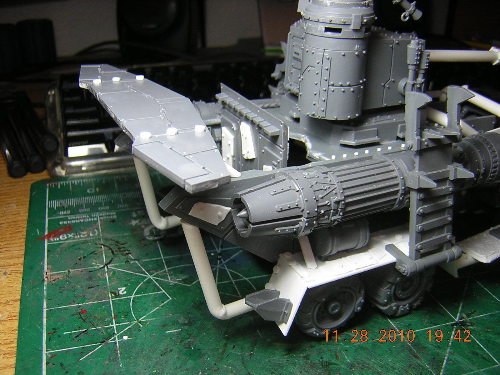 Battlewagon, Conversion, Looted, Orks, Vakyrie, Valkyrie, Warhammer 40,000