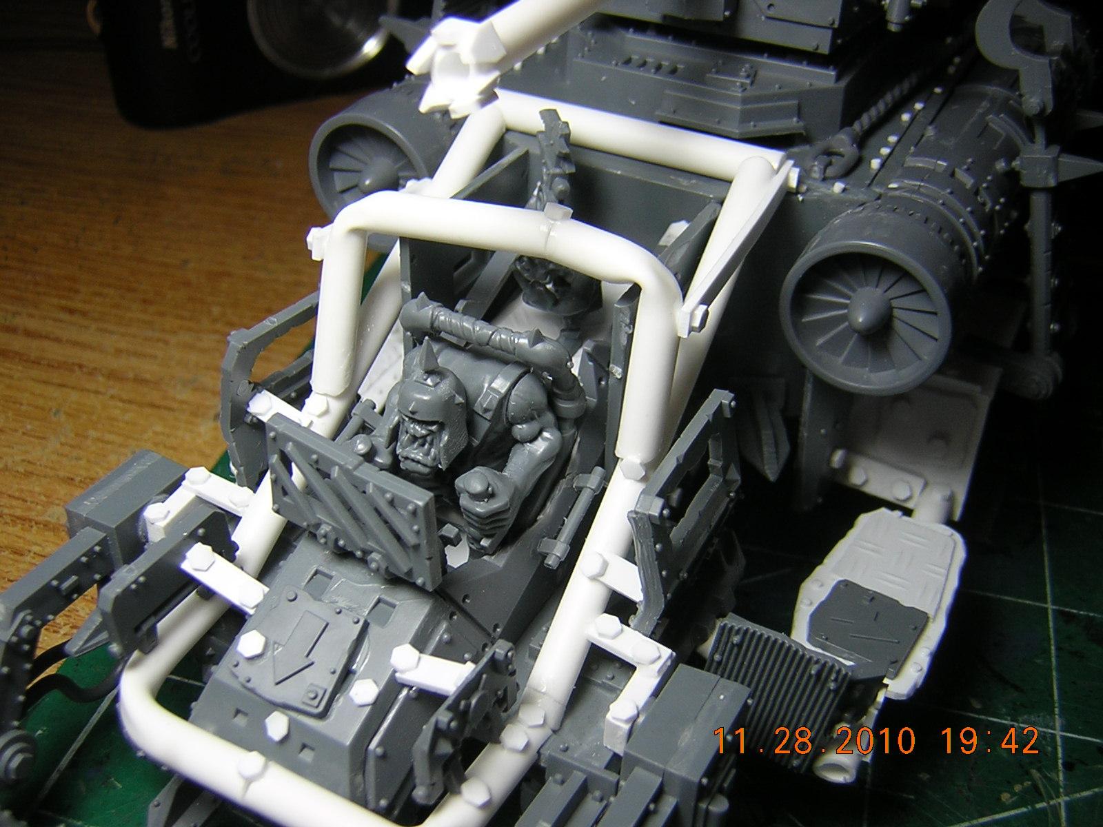 Battlewagon, Conversion, Looted, Orks, Vakyrie, Valkyrie, Warhammer 40,000
