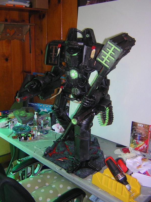 Conversion, Grey Knights, Scratch Build, Titan, Warlord