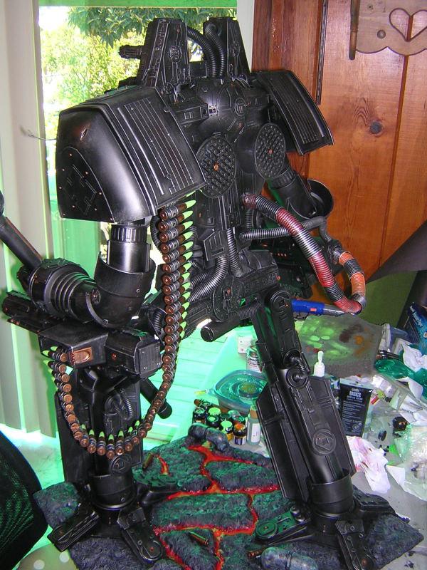 Conversion, Grey Knights, Scratch Build, Titan, Warlord