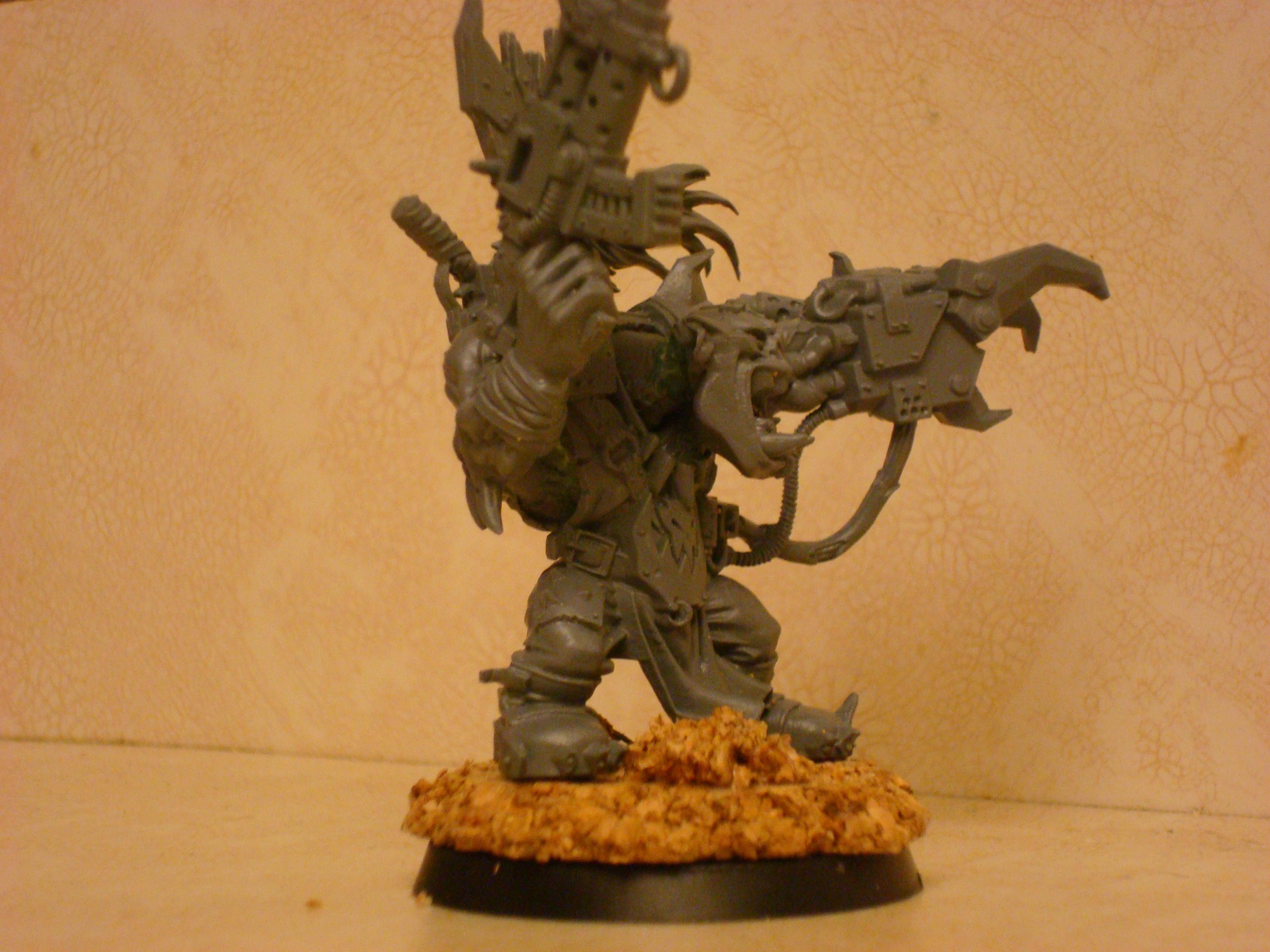 Ork Warboss side profile