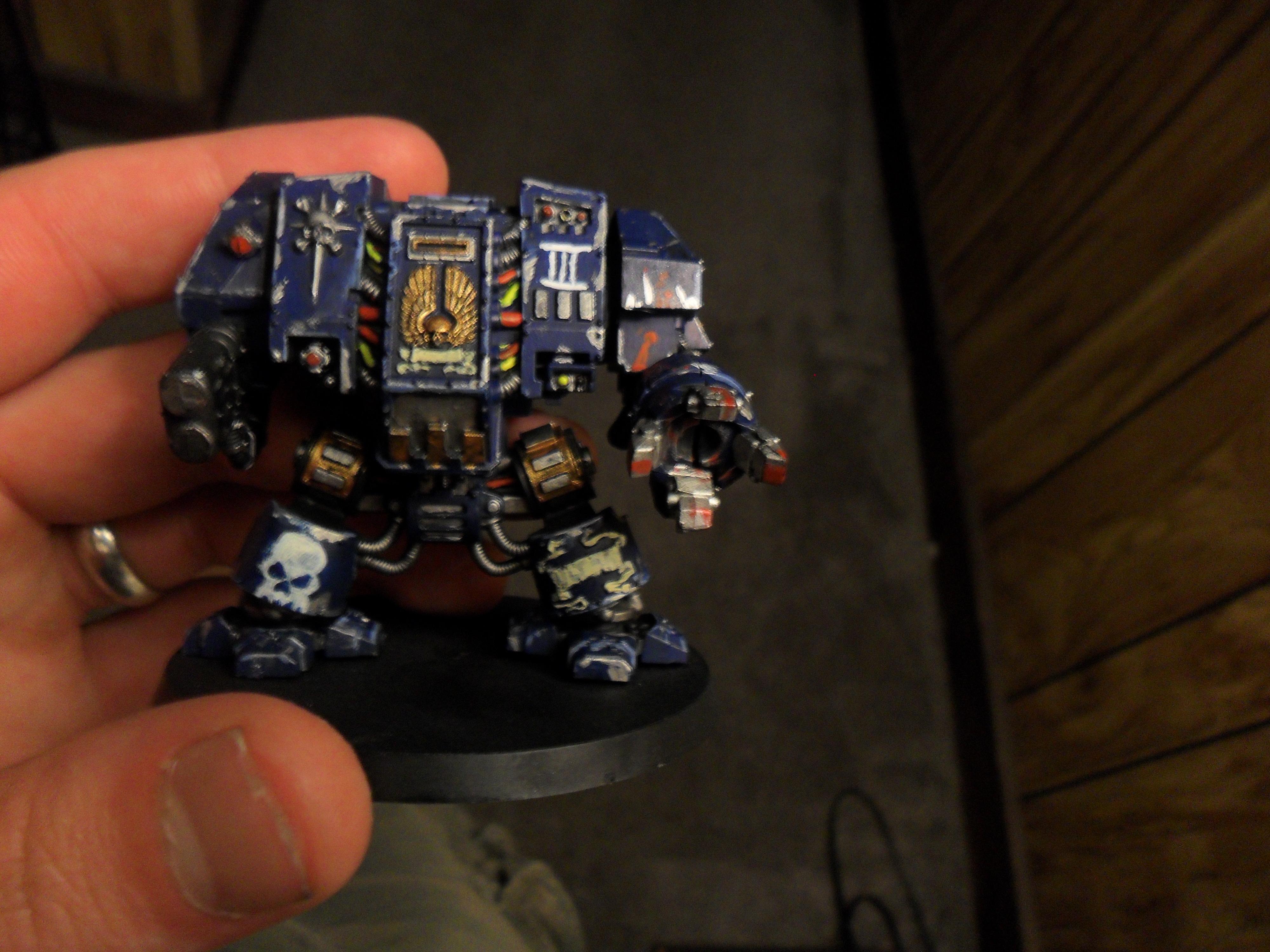 Assault On Black Reach Models, Freehand, Space Marines, Ultramarines