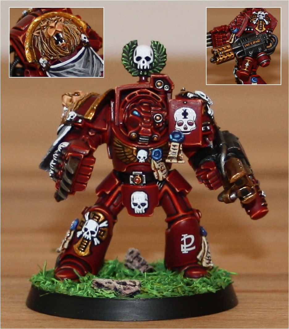 Red Hunters, Space Marines, Terminator Armor, Veteran