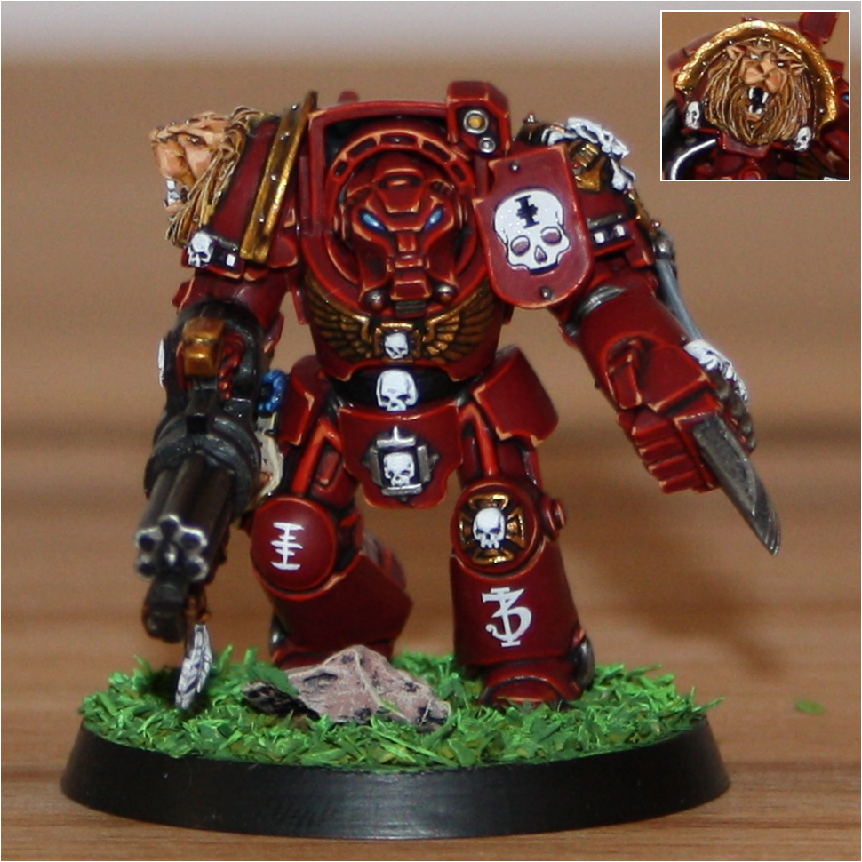 Red Hunters, Space Marines, Terminator Armor, Veteran