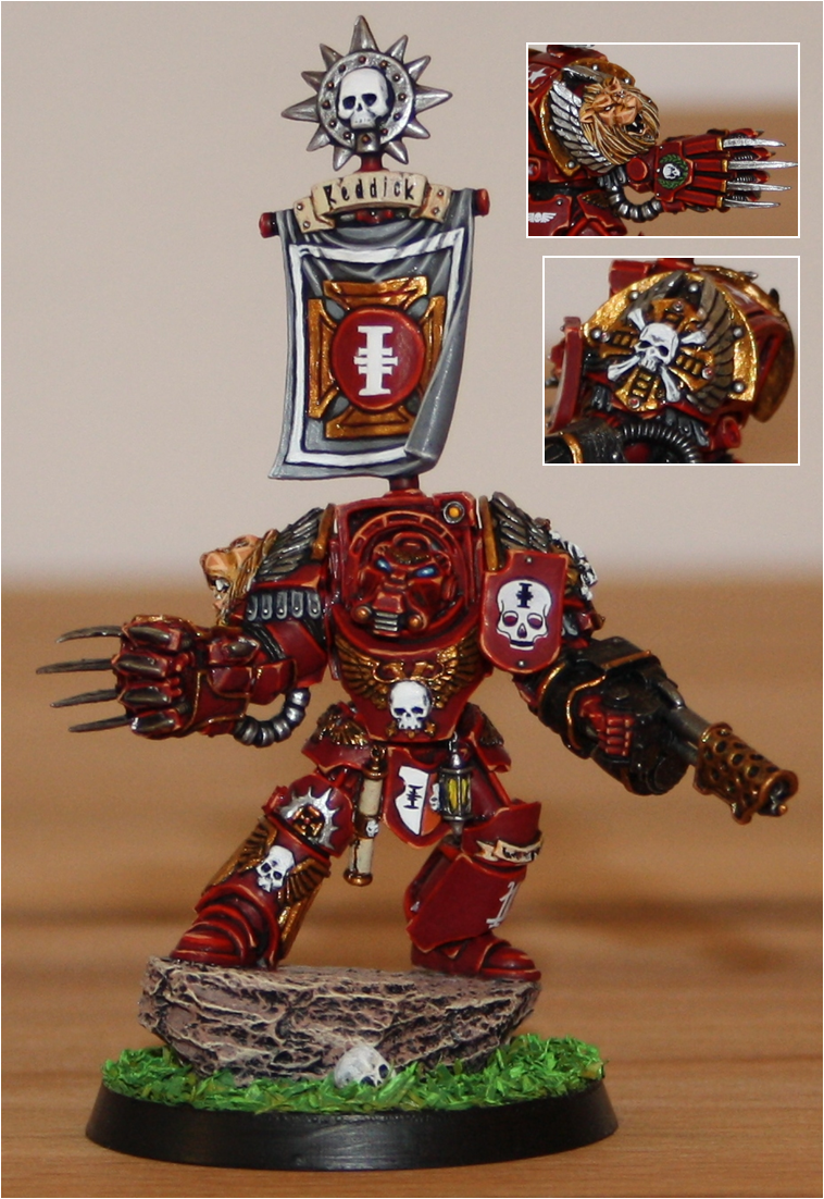 Red Hunters, Space Marines, Terminator Armor