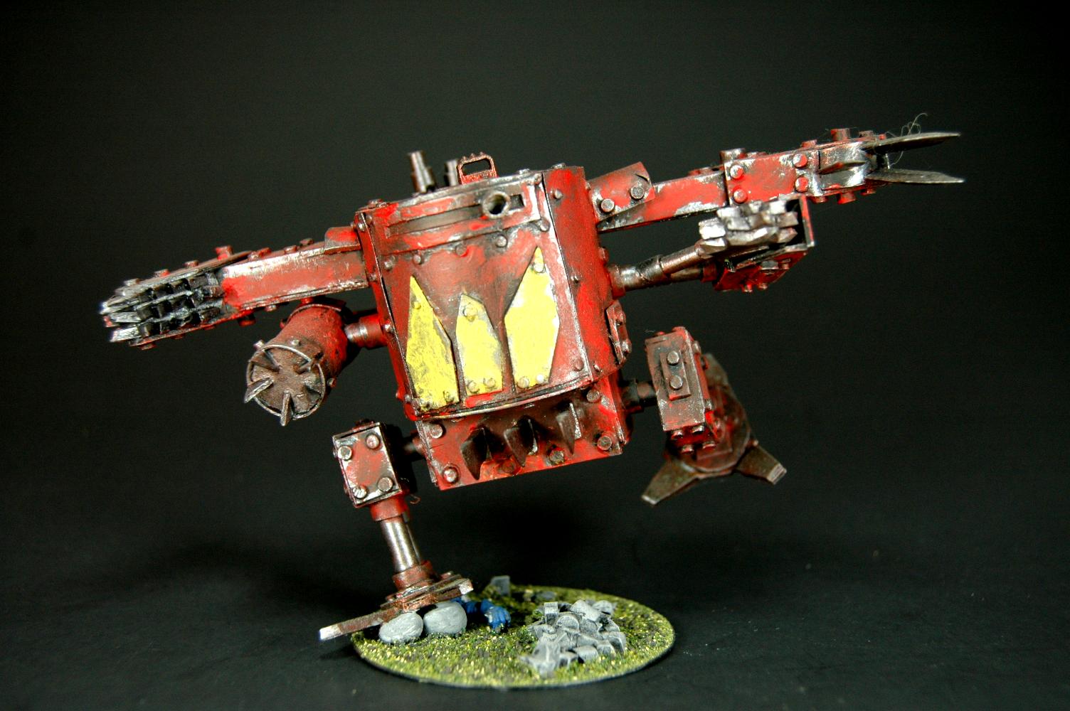 Dreadnought, Orks, Scratch Built Ork Dread