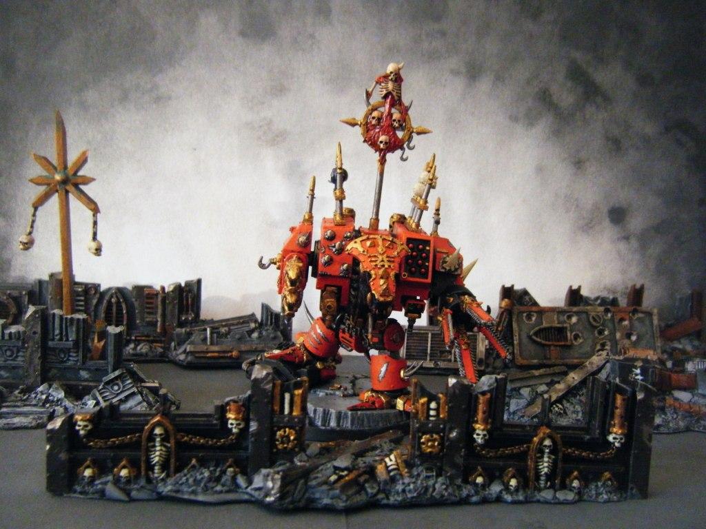 Astartes, Berserk, Berzerk, Chaos, Chaos Space Marines, Conversion, Dreadnought, Juggernaut, Khorne, Lascanon, Space Marines, Space Marines Du Chaos, World Eaters