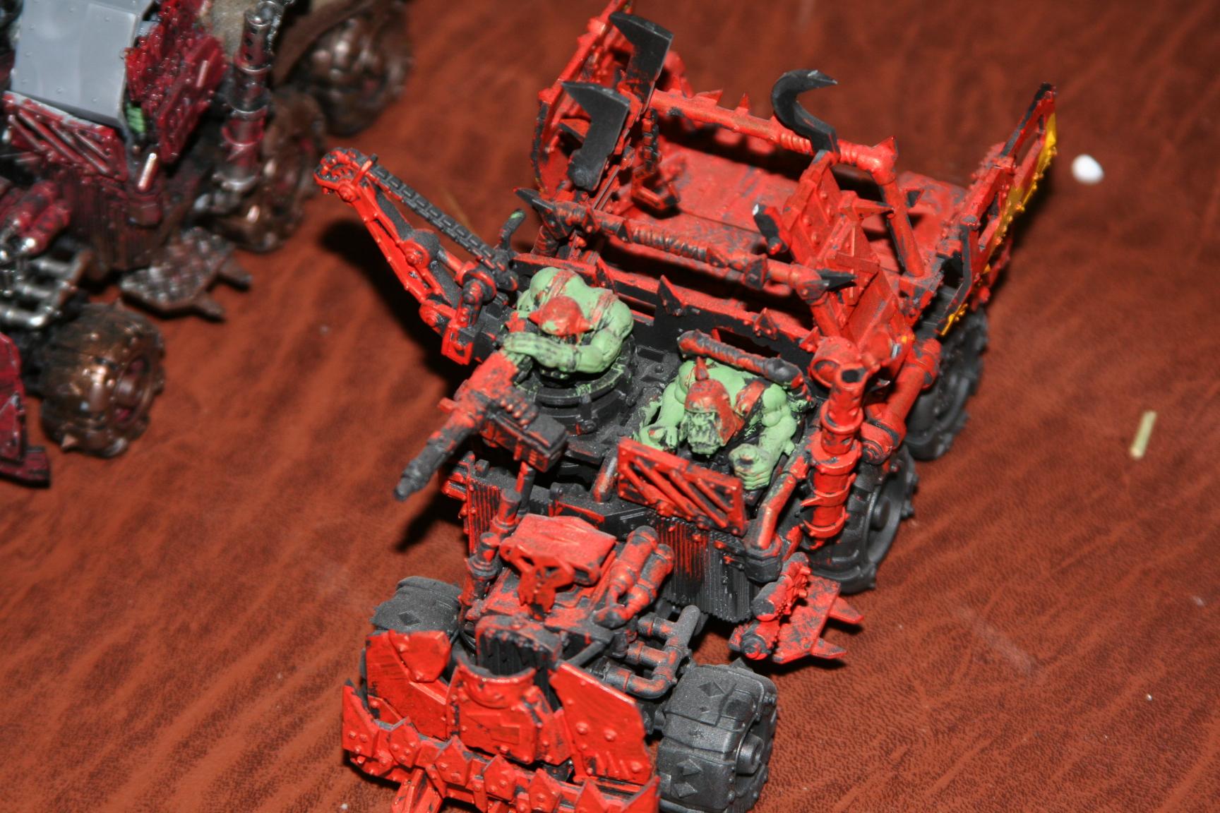 My trukk.  Also my first unit for Orks
