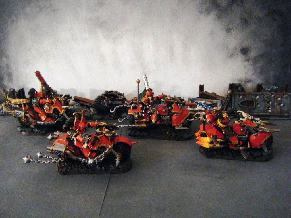 Astartes, Berserk, Berzerk, Chaos, Chaos Space Marines, Doom Rider, Khorne, Moto, Space Marines, Space Marines Du Chaos, World Eaters