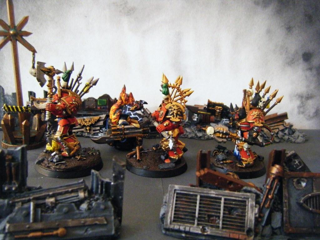Astartes, Autocanon Faucher, Berserk, Berzerk, Chaos, Chaos Space Marines, Khorne, Ripper Autocannon, Space Marines, Space Marines Du Chaos, Terminator Armor, World Eaters