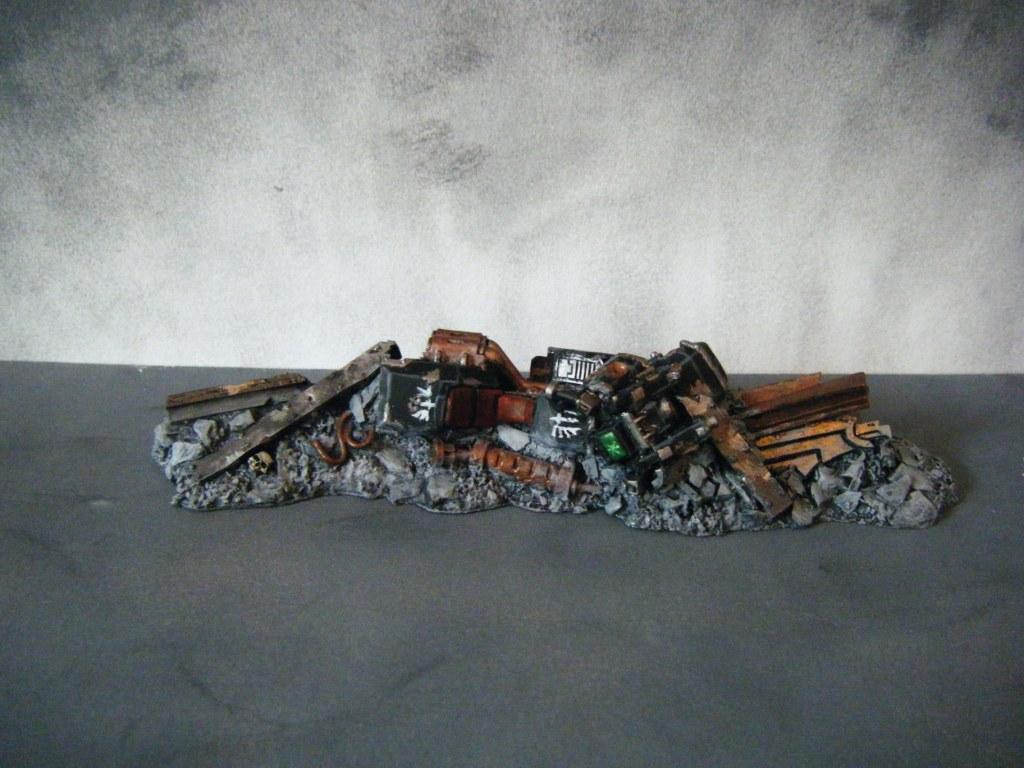Barricade, D&eacute;cors, Dark Angels, Moto, Raven Wing, Terrain, Urban