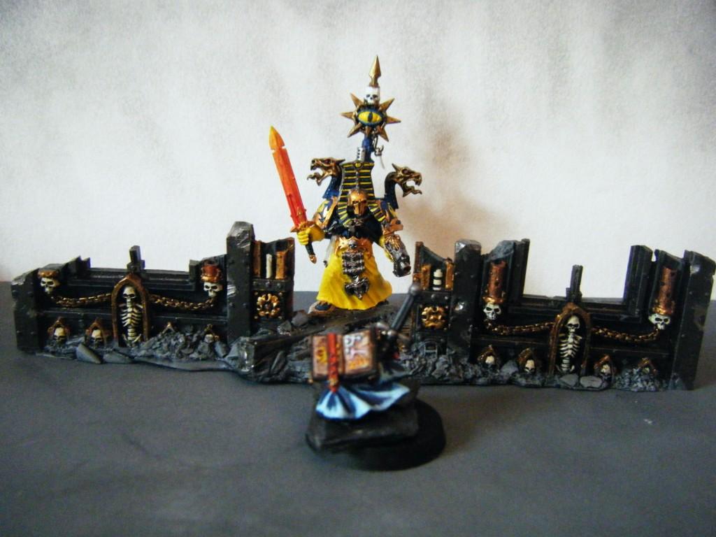 Chaos, Chaos Space Marines, Familiar, Familier, Sorcerer, Sorcier, Space Marines, Thousand Sons, Tzeentch