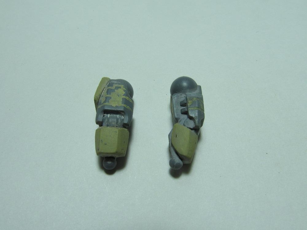 protoype's front and inner thigh view of legs
