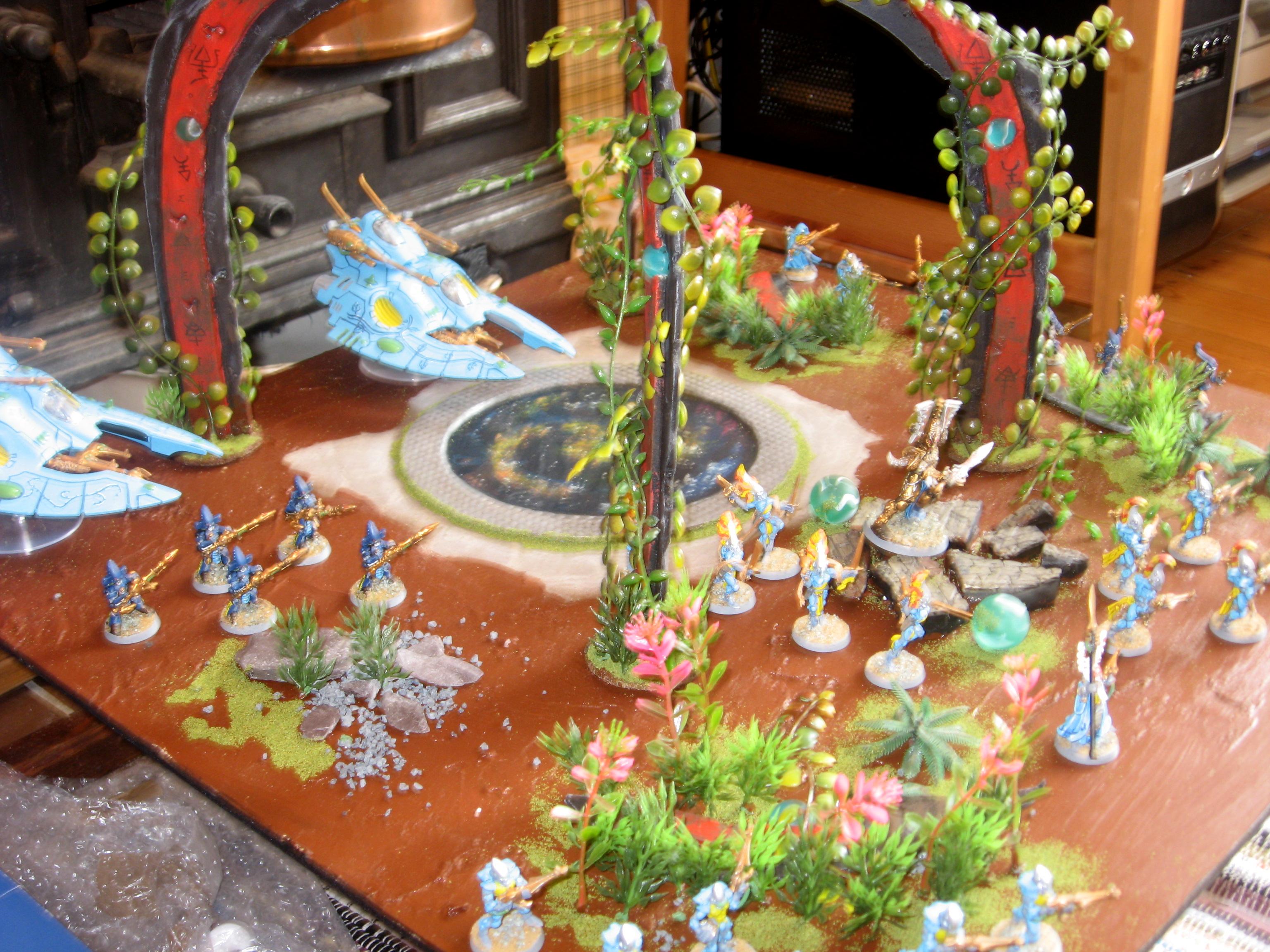 Board, Diorama, Eldar