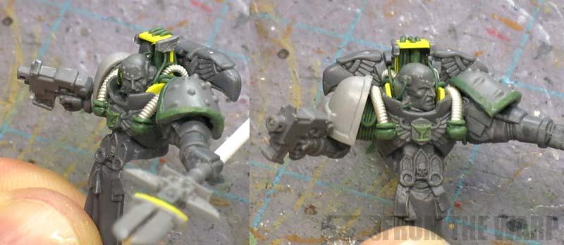 Greenstuff, Librarian, Sarpedon, Soul Drinkers, Space Marines, Work In Progress