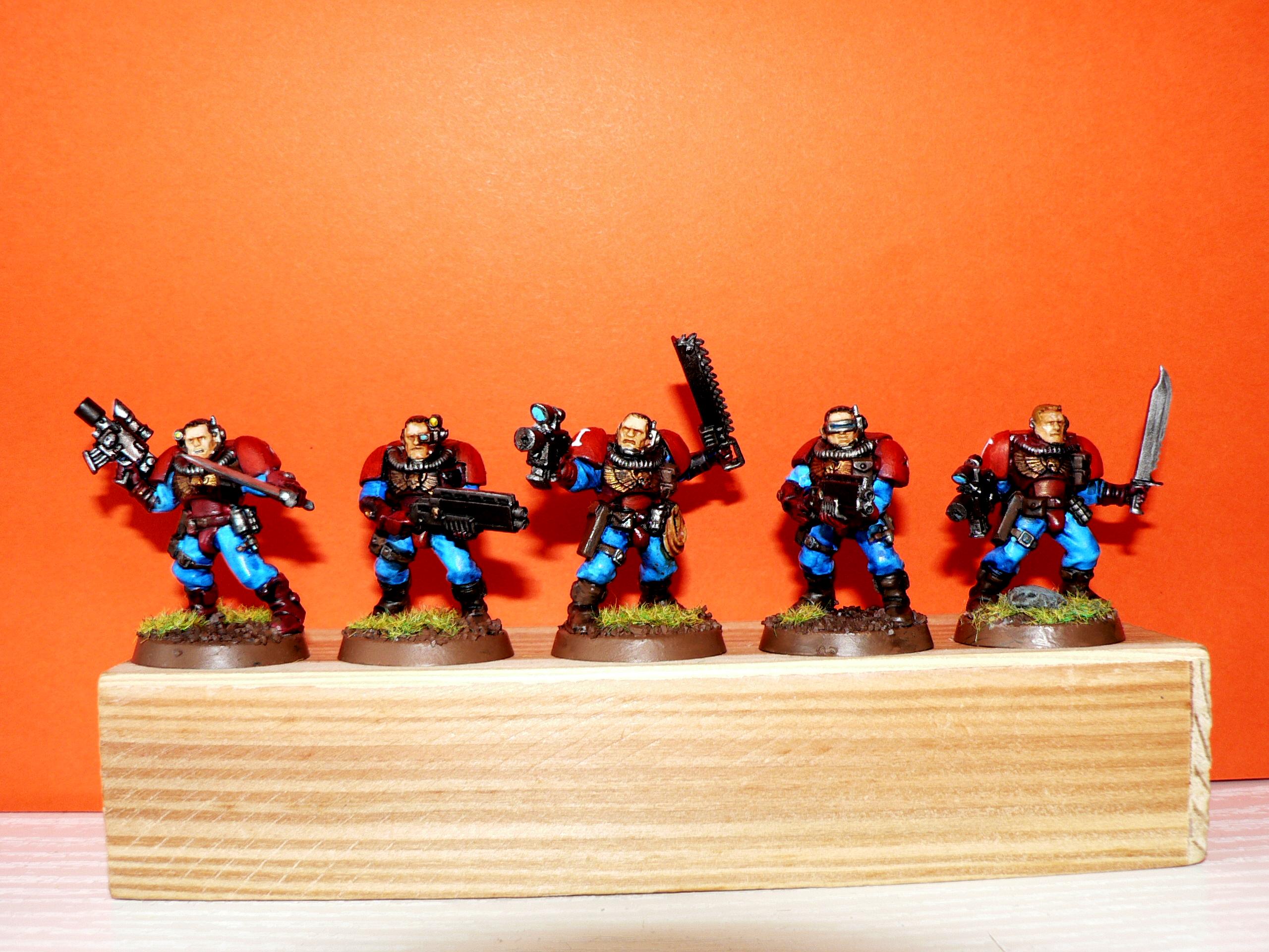 Genesis Chapter, Scouts, Space Marines