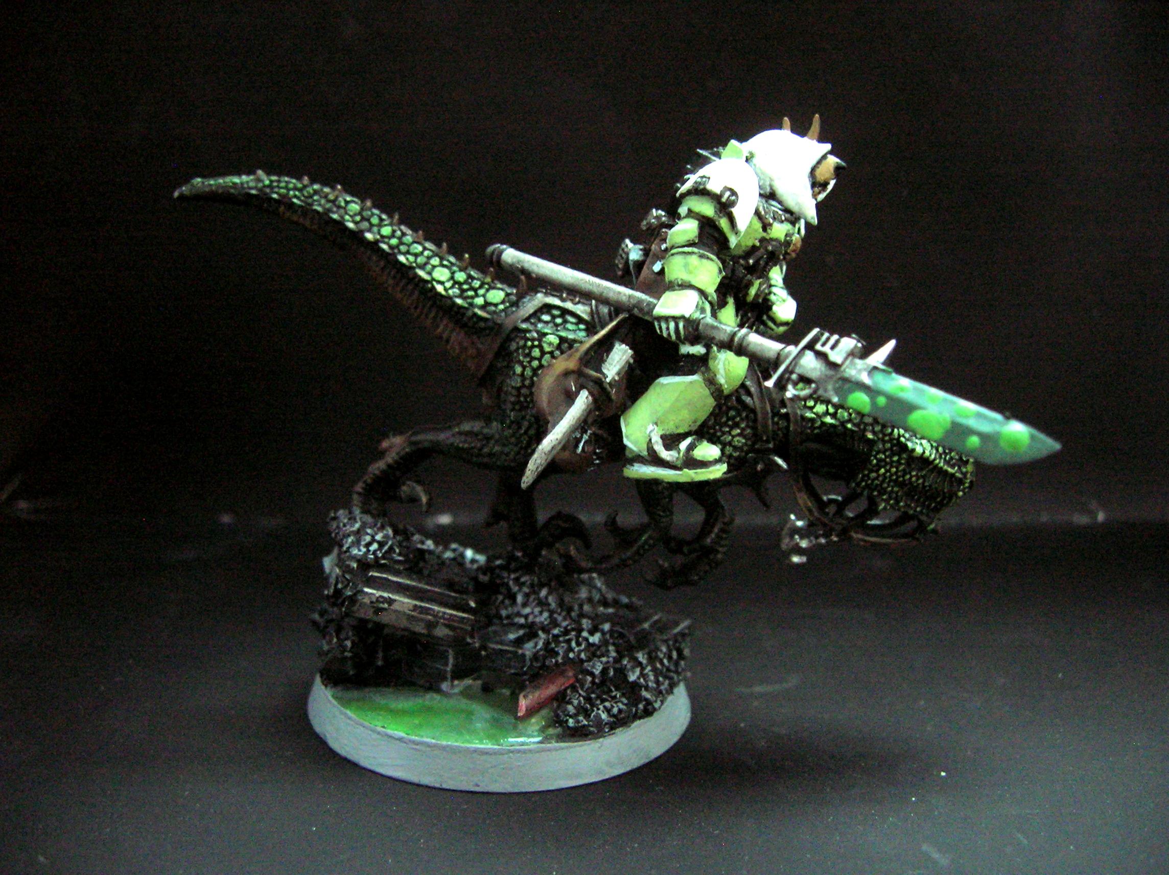Chaos, Chaos Space Marines, Cold One, Conversion, Demonic Steed, Nurgle, Skaven