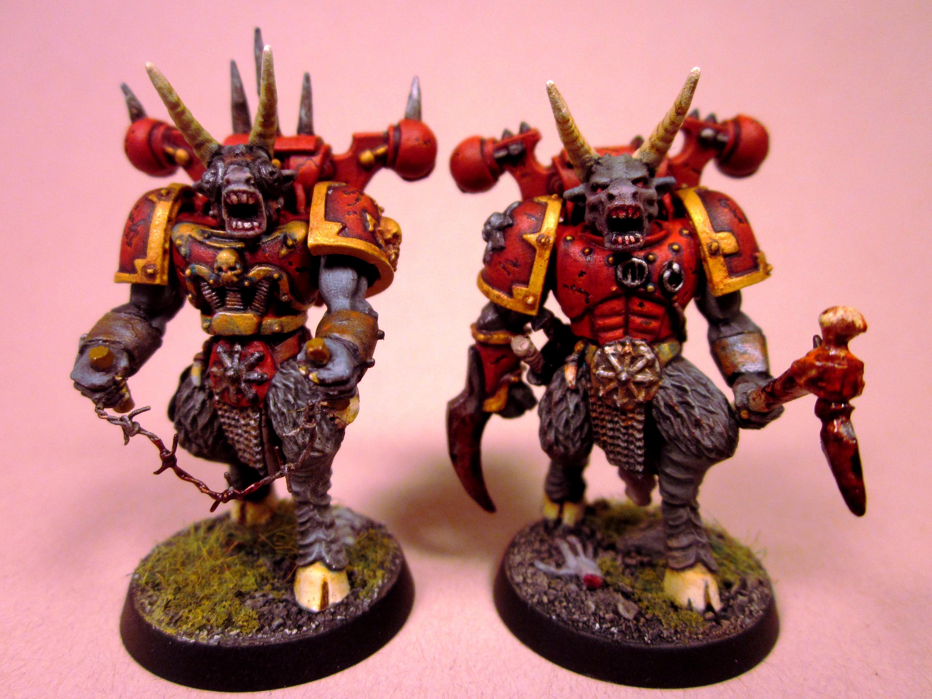 Beastmen, Beserker, Chaos, Conversion, Khorne
