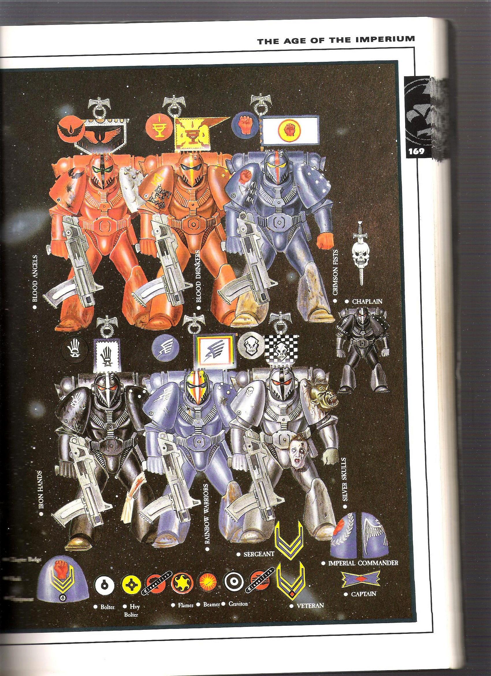 Rogue Trader, Space Marines, Warhammer 40,000