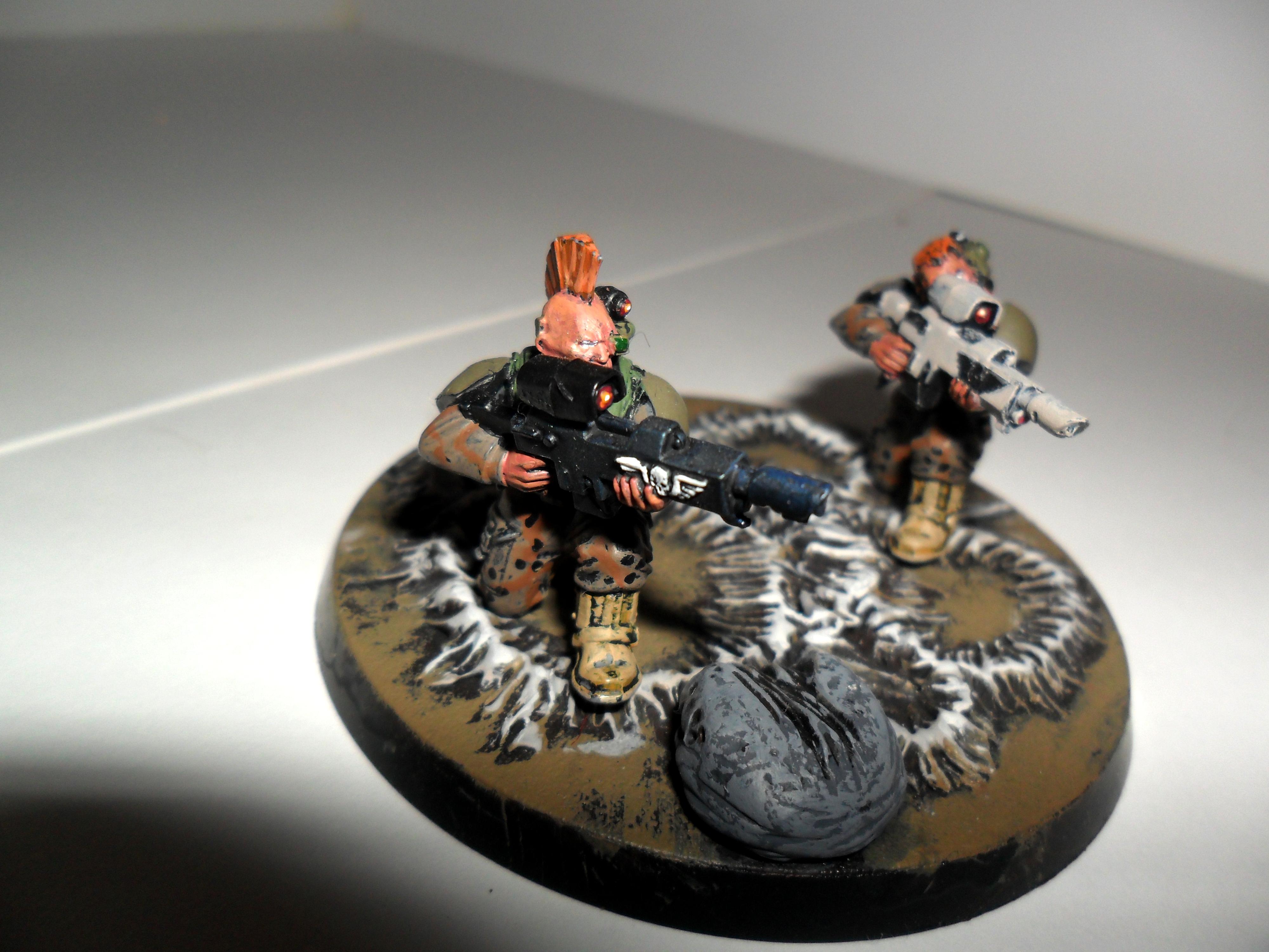Space Marines, sniper team