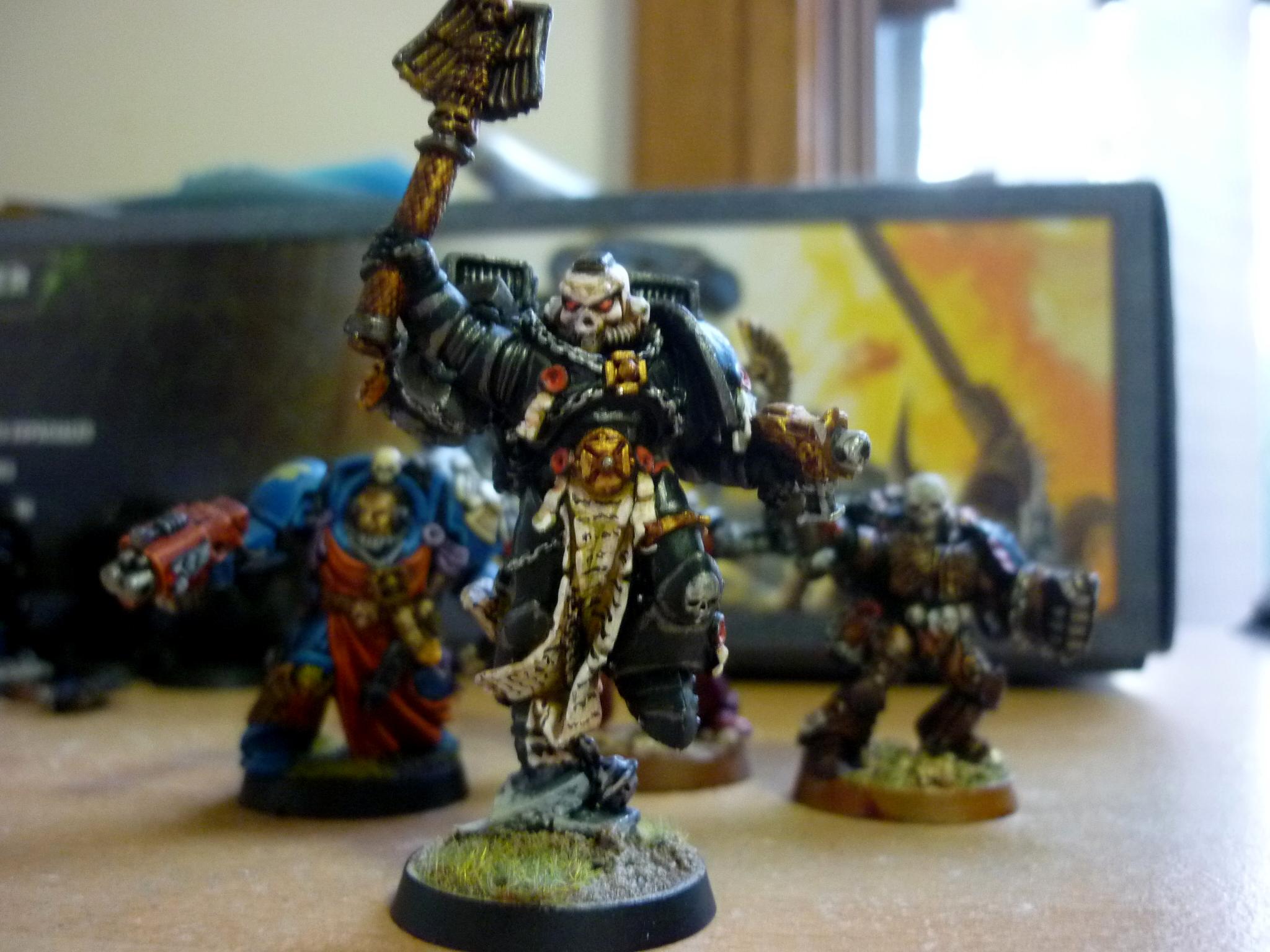 Chaplain, Jump Pack, Space Marines, Ultramarines
