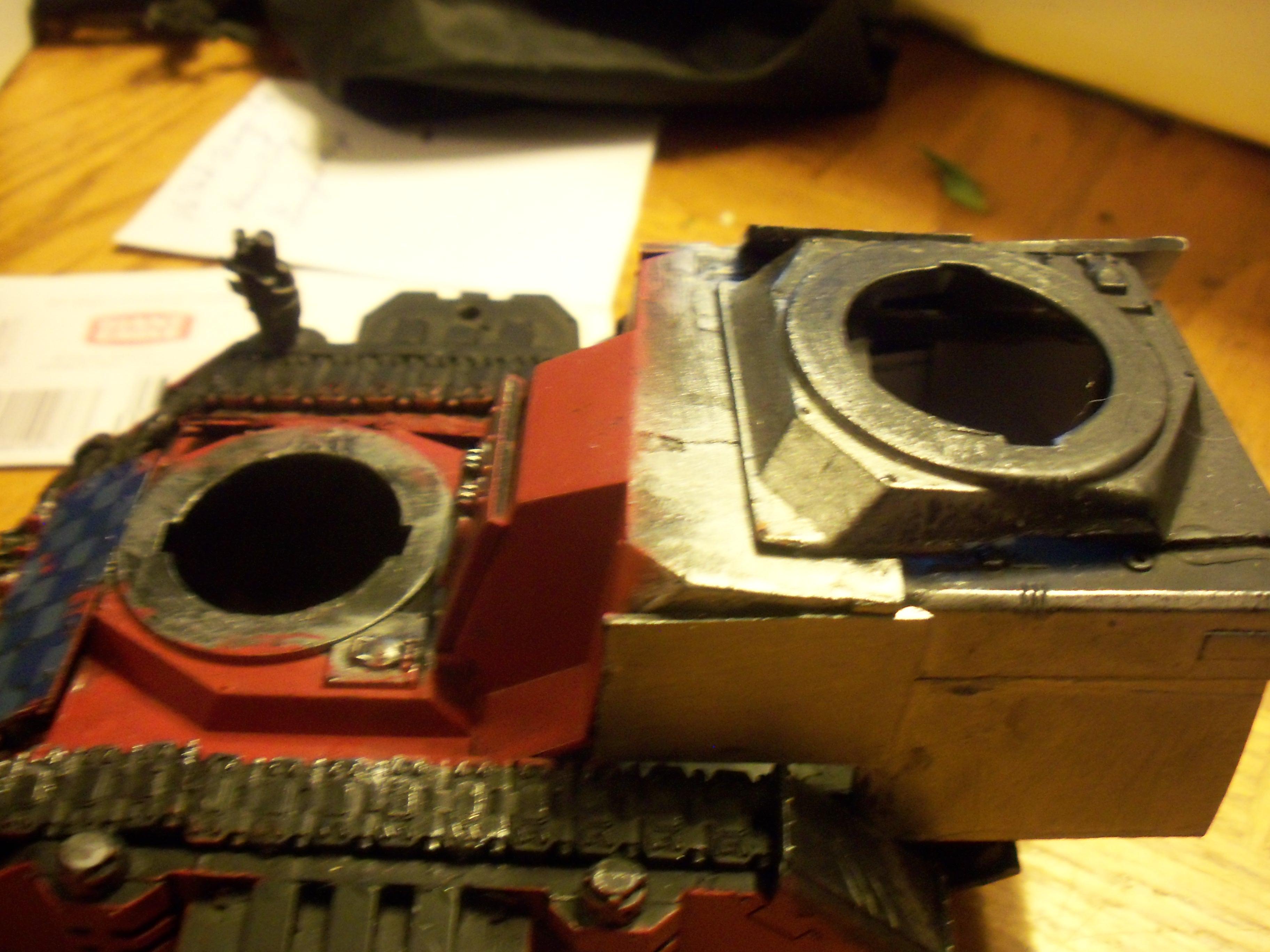 Conversion, Orks, top of battlewagon