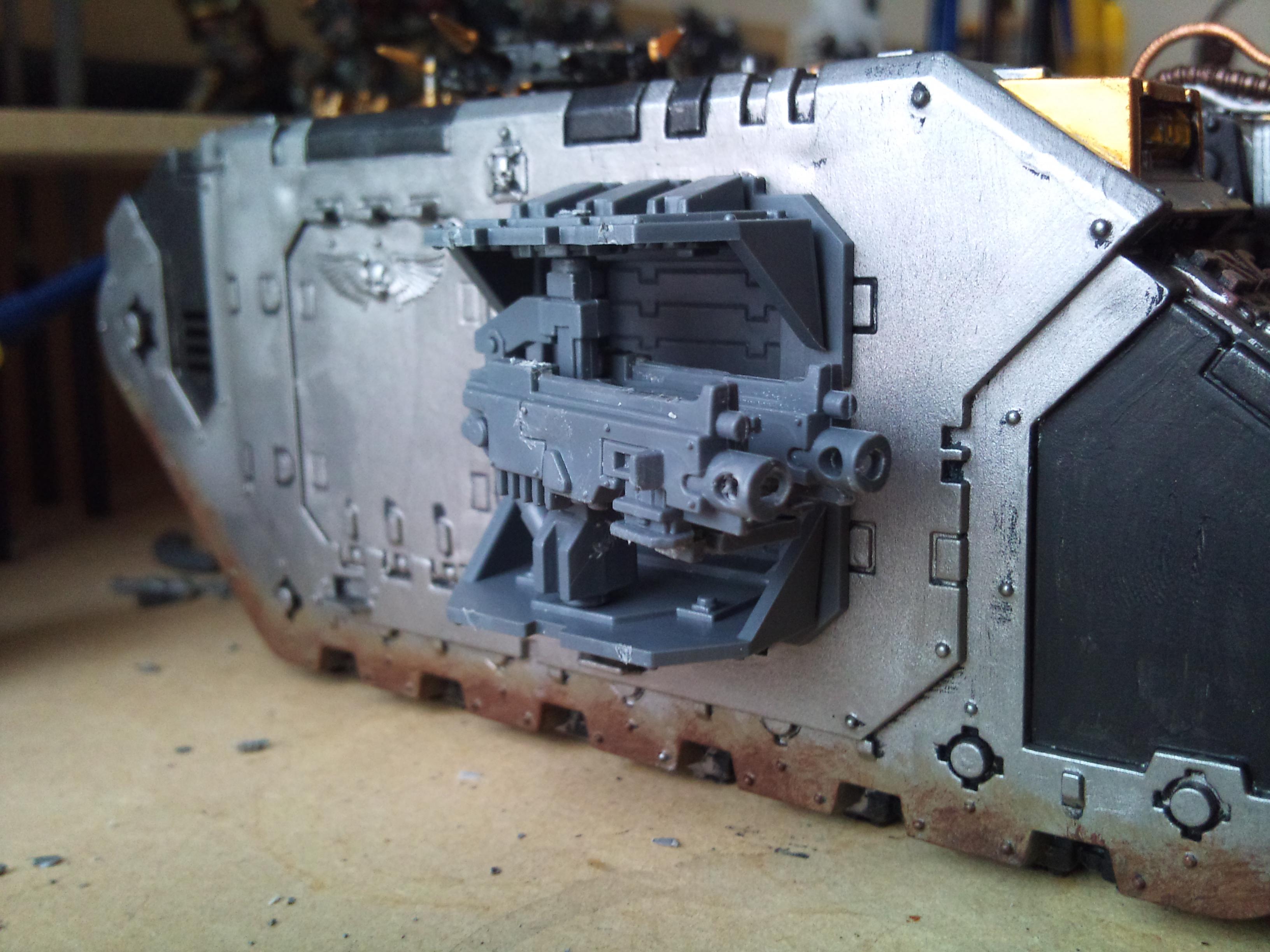 Chaos, Iron Warriors, Land Raider, Marauders